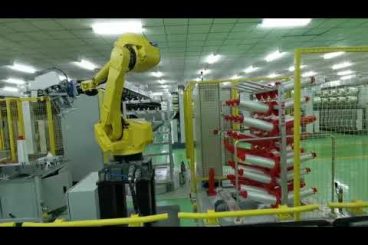 SOLOMON Vision Enables Robot to De-rack Spools